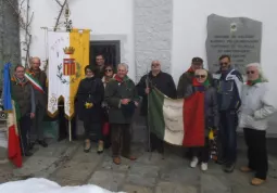 La delegazione buschese alla commerazione di ieri